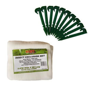 Insect Exclusion Netting + 10 Pack Garden Pegs