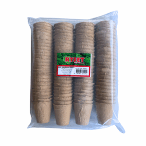 Biodegradable Peat Pots 60mm – BULK Set of 100