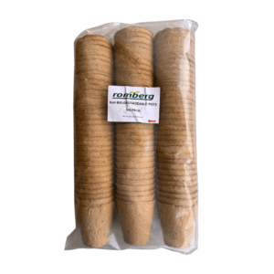 Biodegradable Peat Pots 80mm – BULK Set of 100