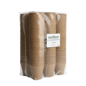 Biodegradable Peat Pots 80mm – BULK Set of 100