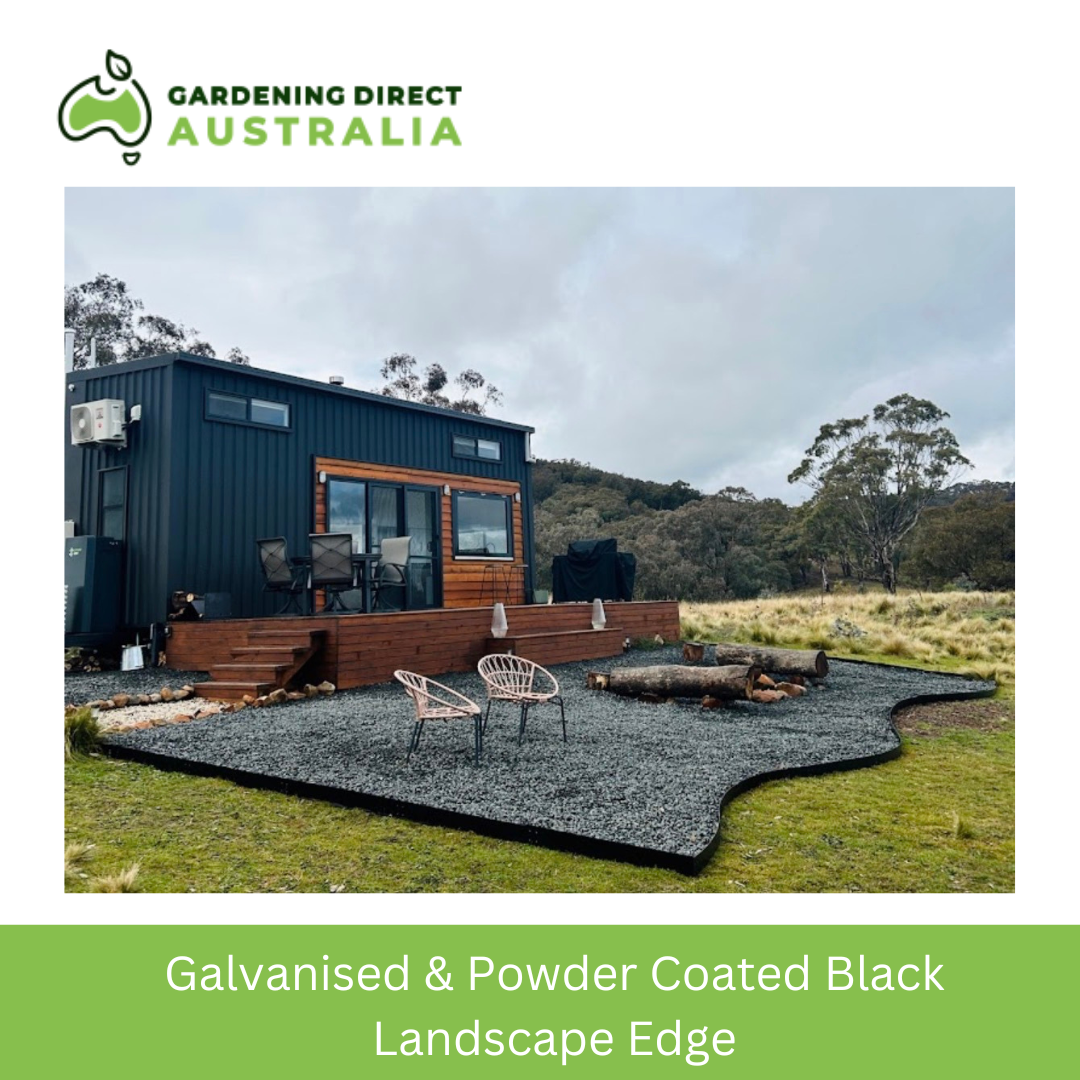 Galvanised & Powder Coated Black - Landscape Edge - Image 4
