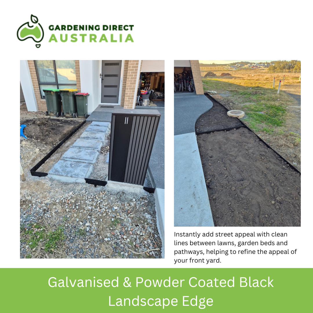 Galvanised & Powder Coated Black - Landscape Edge - Image 5