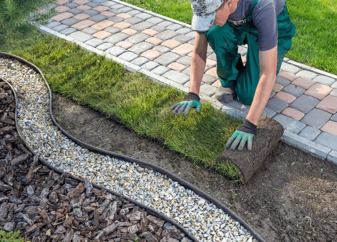 Garden landscaping